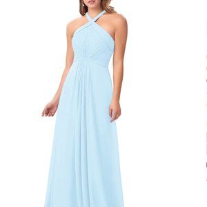 Azazie Sky Blue Anthea Dress